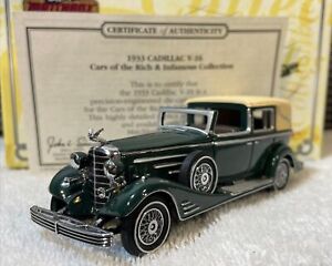 Dinky Matchbox Collectibles 1933 Cadillac V-16 1:43 #DYM35181 NIB Rich Infamous