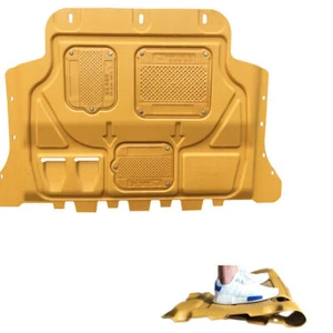 NEW Under Cover Engine Splash Guards Mudguard For VW Golf 7 MK7 2014-2018 Gold - Picture 1 of 4