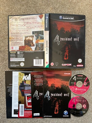Resident Evil 4 (Nintendo GameCube) - PAL - MINT COLLECTORS CONDITION - Image 1 of 4