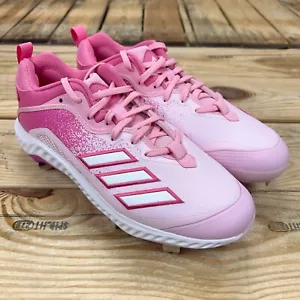 🌸 Botines de béisbol Adidas Icon Bounce 6 día de la madre rosa blanco para hombre GZ0443 NUEVOS - Imagen 1 de 9