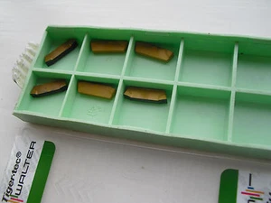 6 Walter carbide grooving tips GX16-2E300N030-GD3 WPP23 ( GX162E300 2E 300 N030 - Picture 1 of 2