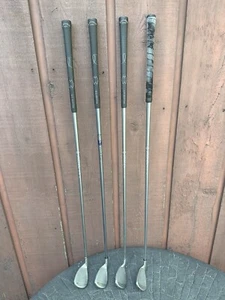Callaway X-14 Steelhead Irons 9, Pitching, Gap, & Sand Wedges RH Graphite Flex - Picture 1 of 5