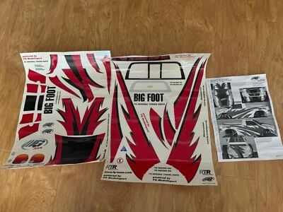 Calcomanía fg modellsport Bigfoot escala 1/6 Foto 1 de 4