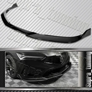 Painted Black Front Bumper Lip Body Spoiler TR-Style For 2023-2025 Acura Integra - Bild 1 von 6