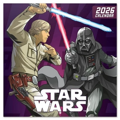 Calendrier mural Erik, Star Wars 30x30cm (2026) - Photo 1/4