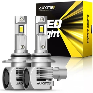 2x AUXITO 9012 HIR2 LED Kit Faros Bombilla Luz Alta Baja 6000K Blanco Repuesto - Imagen 1 de 12