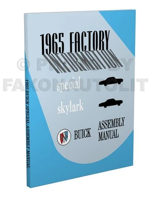 Manual De Ensamblaje De Fábrica Buick 1965 Special Skylark Sportwagon - Imagen 1 de 4