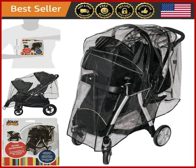Protector contra la intemperie para cochecito de bebé - Cubierta de protección contra lluvia y elementos Foto 1 de 4