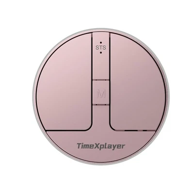 Stylish Mini Round Mouse with Pressure Sensing Reel Ultra Portable Wireless M... - Image 1 of 4