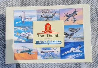Tom Thumb History Of British Aviation Collectible Cards in Album - Image 1 of 4