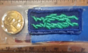 BSA Scouter's Training Award, leader knot, drk blue backing Sea Exploring issue - Picture 1 of 2