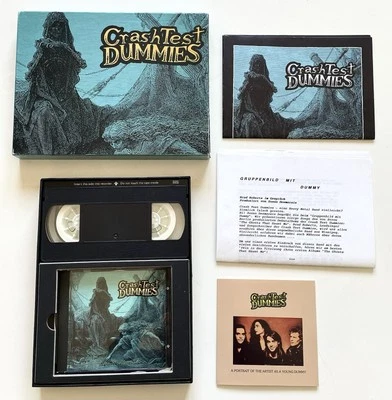 CRASH TEST DUMMIES PROMO BOX 2 CD VHS POSTER - u2 spin doctors rem soul asylum - Bild 1 von 4