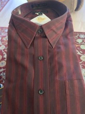 CAMBRIDGE CLASSICS MENS LONG SLEEVE Size 17 32/33 VINTAGE SHIRT NEW - Image 1 of 4