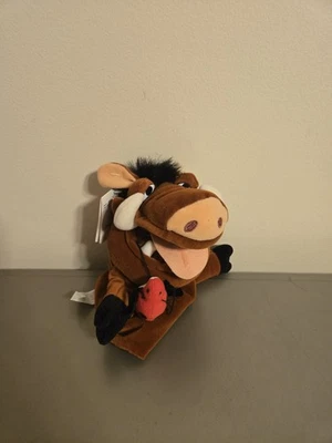 Disney Store El Rey León Pumba con Ladybug Snack Marioneta de Mano 10" Foto 1 de 4