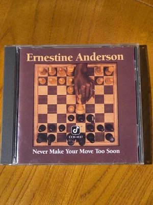 Ernestine Anderson – Never Make Your Move Too Soon CD Concord Jazz CCD-4147 - Image 1 of 4