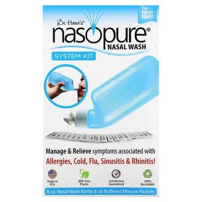 Kit de sistema de lavado nasal Nasopure 1 kit sin BPA Foto 1 de 4