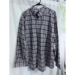 ARIAT PRO SERIES Herren Langarm kariertes Hemd mit Knopfleiste XL Ariat Logo - Bild 1 von 5