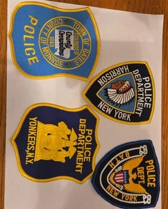 LOTTO TOPPE POLIZIA NEW YORK # 2 - 4 TOPPE - Foto 1 di 1