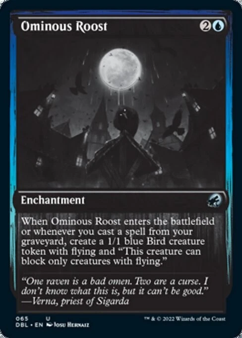 MTG Ominous Roost English DBL - Image 1 of 1