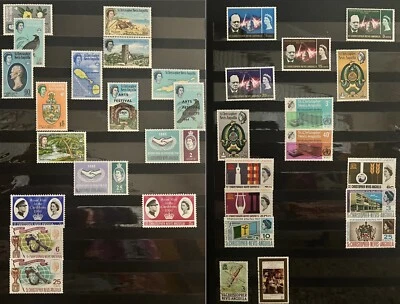 ST. CHRISTOPHER NEVIS ANGUILLA M&U STAMPS ARTS FESTIVAL, CHURCHILL, STATEHOOD - Image 1 of 4