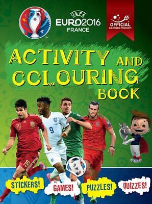 UEFA EURO 2016 Activity And Colouring Book - Official Licensed Product Of UEFA, • 3.45£