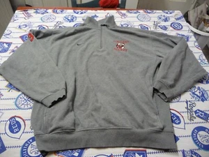 Nike SUNY Cortland Red Dragons Equipo de Hockey sobre Hielo Emitido 1/4 Cremallera Sudadera Para Hombres XL - Imagen 1 de 9