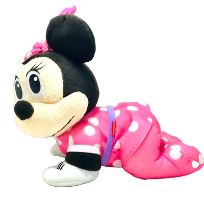 Brinquedo de pelúcia Disney Baby Minnie Mouse musical toque e rastreamento ótimo para habilidades motoras - Imagem 1 de 4