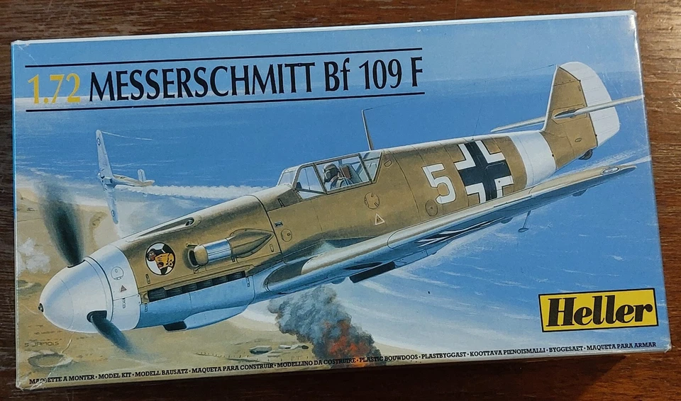 "MESSERSCHMITT BF 109F" - HELLER 80232 1/72