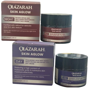 Skin Aglow Timeless Beauty Day & Night Moisturizing and Repair Face Cream w/Hyal - Picture 1 of 7