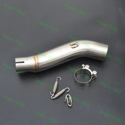 Motor Middle Link Pipe Exhaust Pipe For Honda CB300R CB300F CBR300 CB250R 18-23 Foto 1 de 3