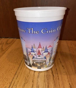 EXCALIBUR HOTEL CASINO PLASTIC CUP BUCKET VINTAGE RARE LAS VEGAS - Picture 1 of 8