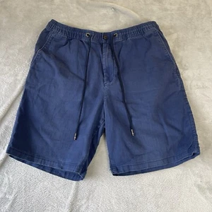 Tommy Hilfiger Herren Cotton Linen 8" Shorts Blau Größe L / XL - Bild 1 von 18
