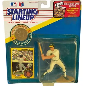 Starting Lineup Figur MLB Sports Oakland Athletics Jose Canseco 1991 mit Münze - Bild 1 von 7