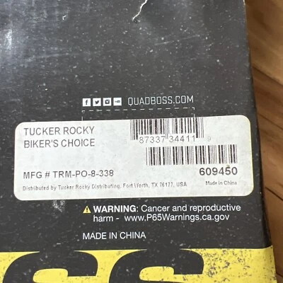 Quadboss AxelPolaris RZR 800 RZRS y RZR4 2009-2014 #609450 Mfg# TRM-PO-8-338 Foto 1 de 4