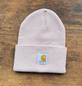Berretto Carhartt in maglia con polsini A18 taglia unica colore visone - Foto 1 di 2