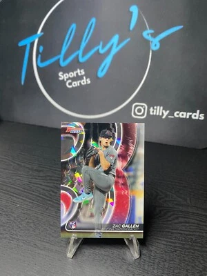 2020 Bowman's Best Zac Gallen Atomic Refractor Rookie RC - Image 1 of 2