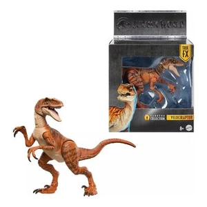 Figura Velociraptor (Tiger True FX) Mattel Jurassic World Hammond Collection - Imagen 1 de 5