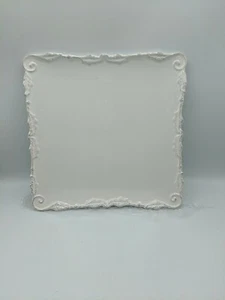 American Atelier Bianca Wave Dinner Plate 10.5" X 10.5" - Picture 1 of 6