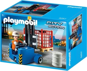 PLAYMOBIL CITY ACTION 5257 GABELSTAPLER - NAGELNEU und VERSIEGELT - Bild 1 von 2