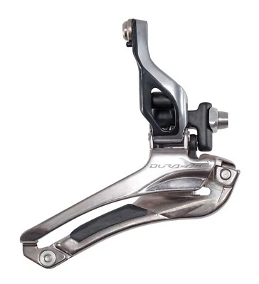 Shimano Dura-Ace FD-9000 2 x 11 Speed Road Bike Front Derailleur Braze-On Gravel - Image 1 of 4