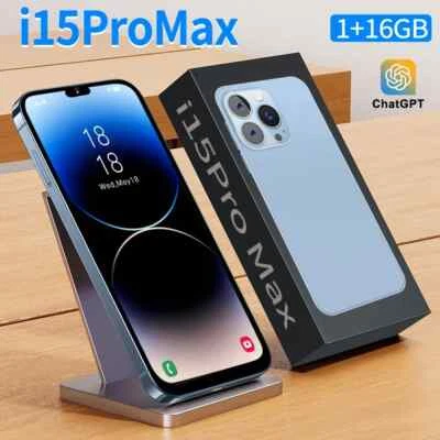 i15 Pro Max  6.2-inch Android Unlock 5G Smartphone 16GB+1TB storage - Image 1 of 2