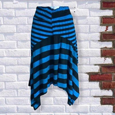 Religion - Falda pañuelo a rayas azul y negro talla 1 de Estados Unidos para mujer Foto 1 de 4