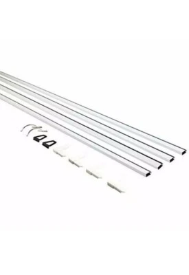 Kit de repuesto de marco de pantalla de aluminio blanco  Foto 1 de 3