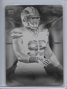 2012 Black Football DATONE JONES rookie plate 1/1 Green Bay Packers #130 - Picture 1 of 2