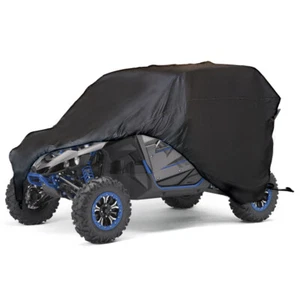 Double Row Seat Utility Vehicle Cover SXS For Polaris RZR XP 4 Turbo S - Picture 1 of 9