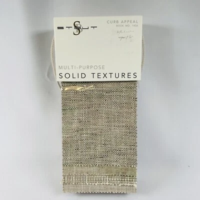 Stout Bros Fabric Book￼ Multi-purpose Solid Textures Curb Appeal Book No. 1456 - Image 1 of 4