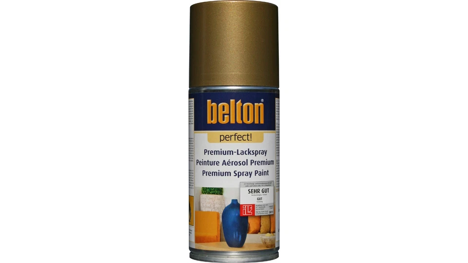 Belton - perfect Nitrolackspray Gold (150ml) - Bild 1 von 1