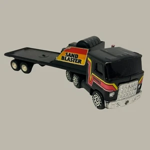 Vintage 1980 Buddy L 10” Sand Blaster Buggy Hauler Semi Tractor Trailer Only - Picture 1 of 22