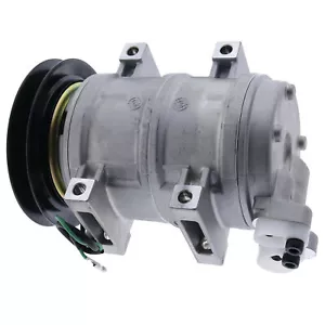 24V A/C Compressor 4713660 4719131 For Hitachi ZX140W-3 ZX250W-3 ZX145W-3 - Picture 1 of 5