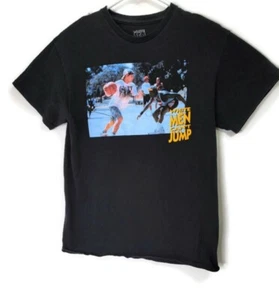 White Men Can't Jump Mens T-Shirt Black Medium Graphic - Picture 1 of 7